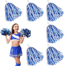 6 Stücke Cheerleading Pom Poms, Cheerleader Pompons Sportpompons Cheers Ball Pom