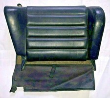 Porsche 911 912 Rücksitz Notsitz Rückenlehne Bj. 73-89 schwarz Echt Leder rechts