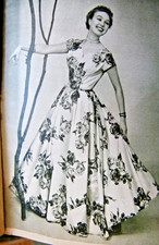 altes Modeheft von 1954 mit
