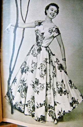 Altes modeheft von 1954 mit - modeheft,