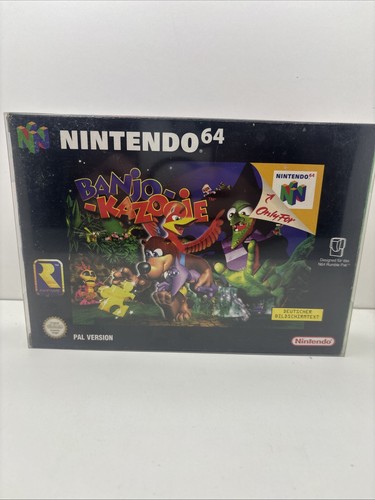 Banjo kazooie n64 ovp mit - banjo-kazooie,