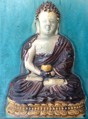 Keramikkachel fliese buddha - keramikkachel,
