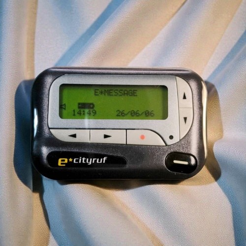Magnet cityruf pager retro - pager,