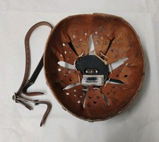 Stahlhelm Innenfutter Bundesgrenzschutz Wehrmacht Polizei Frühes Stück selten