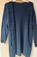 Damen Long Weste Langarm Mit 2