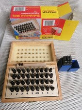 Schlagbuchstaben und Zahlen - A-Z  0-9 Prägestempel Stanzwerkzeug