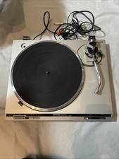 Technics SL-Q202, Silber, Plattenspieler mit Direktantrieb und Quartzsteuerung