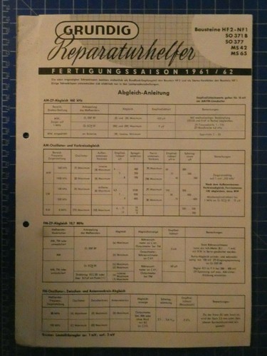 Grundig ersatzteil bausteine - ersatzteil,
