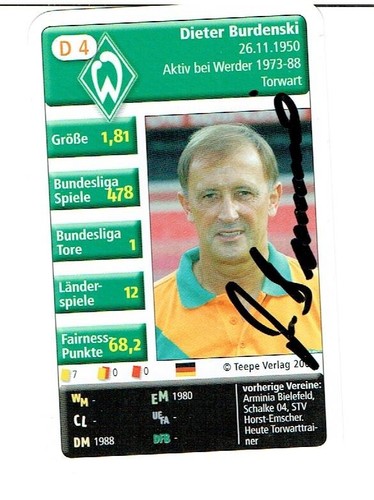 Dieter burdenski - dieter, †