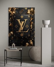 Brand Leinwand Bild Dekoration