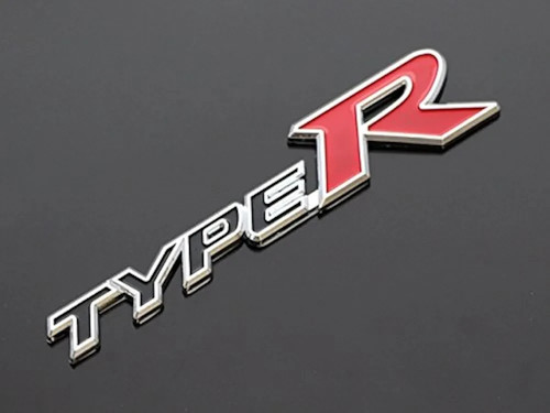 Type emblem black - type-r, r