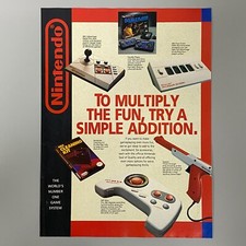 NINTENDO NES Advantage Four Score Max Zapper 1992 Vintage Retro Anzeige