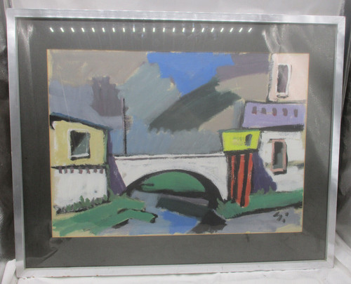 Original aquarell das bunte - original,
