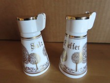 Pfeffer- und Salzstreuer weiß