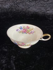 Tasse Teetasse Kaffeetasse Rosenthal Selb Porzellan Florales Blumen Muster 
