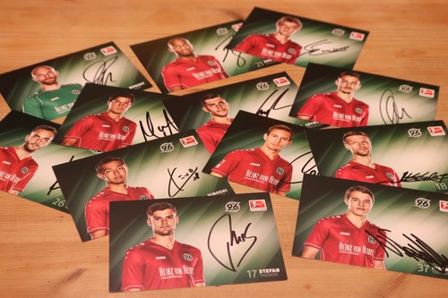 Autogrammkarten hannover 96 - hannover,