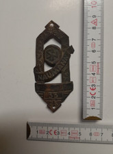 Altes Steuerkopfschild Seidel und Naumann vor 1945