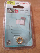 Marken  Neodym Magnete Kugeln 5mm gold / Packung mit 8Stück AKT2024 Kunstreg