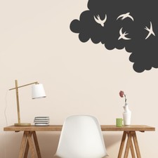  Wandtattoo Schwalben in