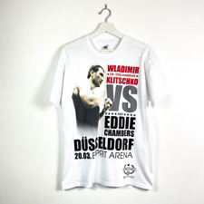 Vintage Wladimir Klitschko T-Shirt Gr.M Herren Weiß Eddie Chambers Boxsport