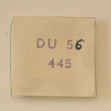 DUROWE 56 59  PART 445 Stellhebelfeder, setting lever spring Ressort de tirette