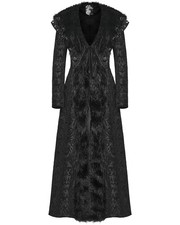Punk rave damen langer gothic - damen,