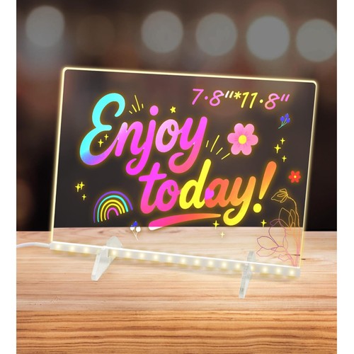 Led notiztafel mit farben - notiztafel,