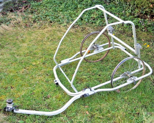 Fahrrad anhänger bausatz alu - fahrrad-anhänger,