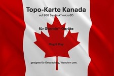 Topo karte kanada canada - -,