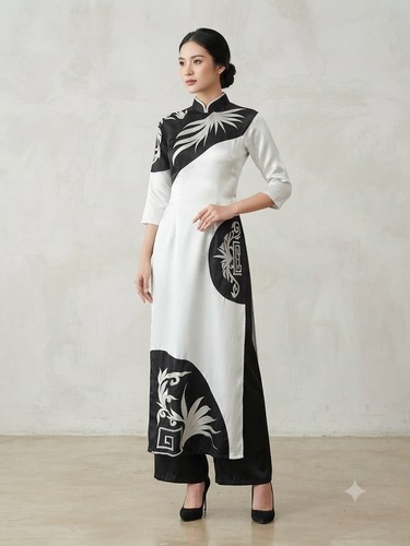 Dai vietnamesisches kleid - dai,