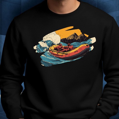 Rafting boot sweatshirt - rafting,