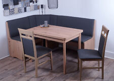 ECKBANKGRUPPE BREMEN PEIBPIK TRUHENECKBANK 165x125 TISCH 2 STÜHLE