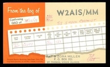 1 x QSL Karte Radio USA