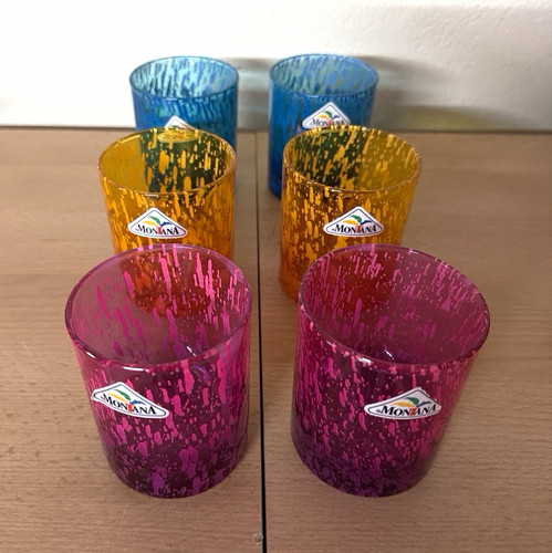 Bunte montana trinkgläser - 6,