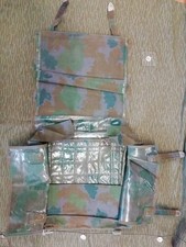 DDR NVA 1. MODELL STURMGEPÄCK TASCHE 1963 FLÄCHENTARN !!!