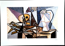 Pablo Picasso  - Totenkopf  -