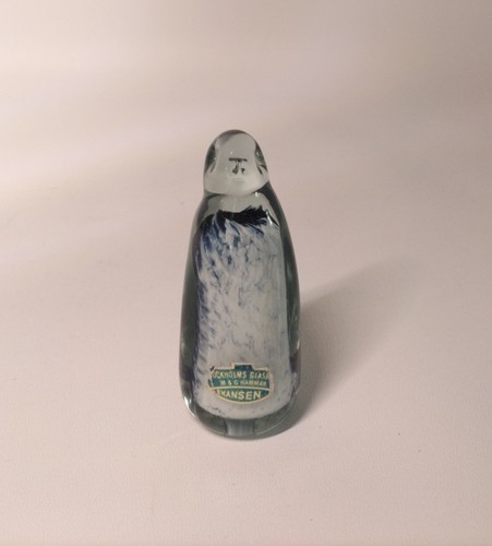 Glas pinguin aus skandinavien - pinguin,