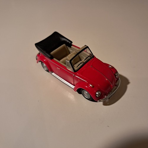 Schuco käfer cabrio - schuco, rot
