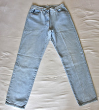 Vintage Arizona Mom Jeanshose M Denim Blau 100% Bw Baggy Tapered Karotte