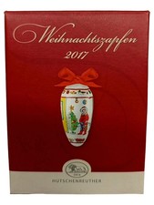 Hutschenreuther Weihnachtszapfen 2017 Porzellan Kind Weihnachtsdeko Mehrfarbig