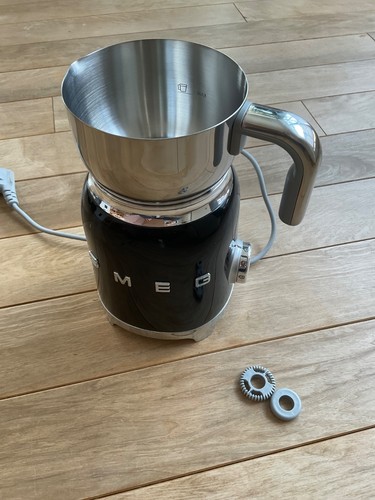 Smeg milchaufschäumer schwarz - milchaufschäumer,