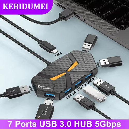 Usb hub 7in1 adapter - usb,