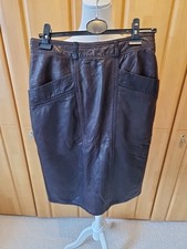 Lederrock kalbsleder s - ,, gr.