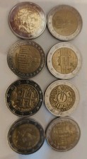 2 euro münzen 8 stück