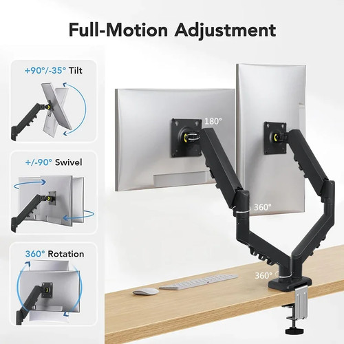 Doppelarm monitorhalterung - doppelarm,
