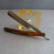 EINZELSTÜCK! Rasiermesser G.THEIS SOLINGEN WALD 6/8 WACKER Germany  XX Jh.