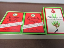 Vintage Walter Rau: Speick Seife Set 3 * 100 (1950 bis 1970)  Gramm Neu OVP