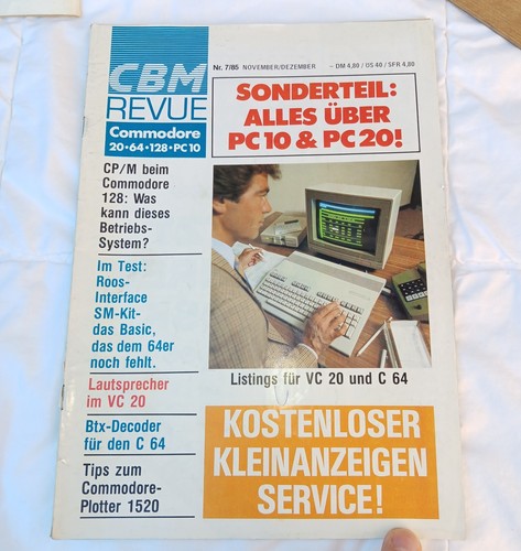 Zeitschrift commodore magazin - commodore,