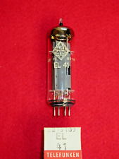 EL41 TELEFUNKEN NOS NEU RAUTE Röhre geprüft Tube NEW 6CK5 Valve Valvula Valvola