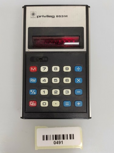 0491 taschenrechner privileg - 0491,
